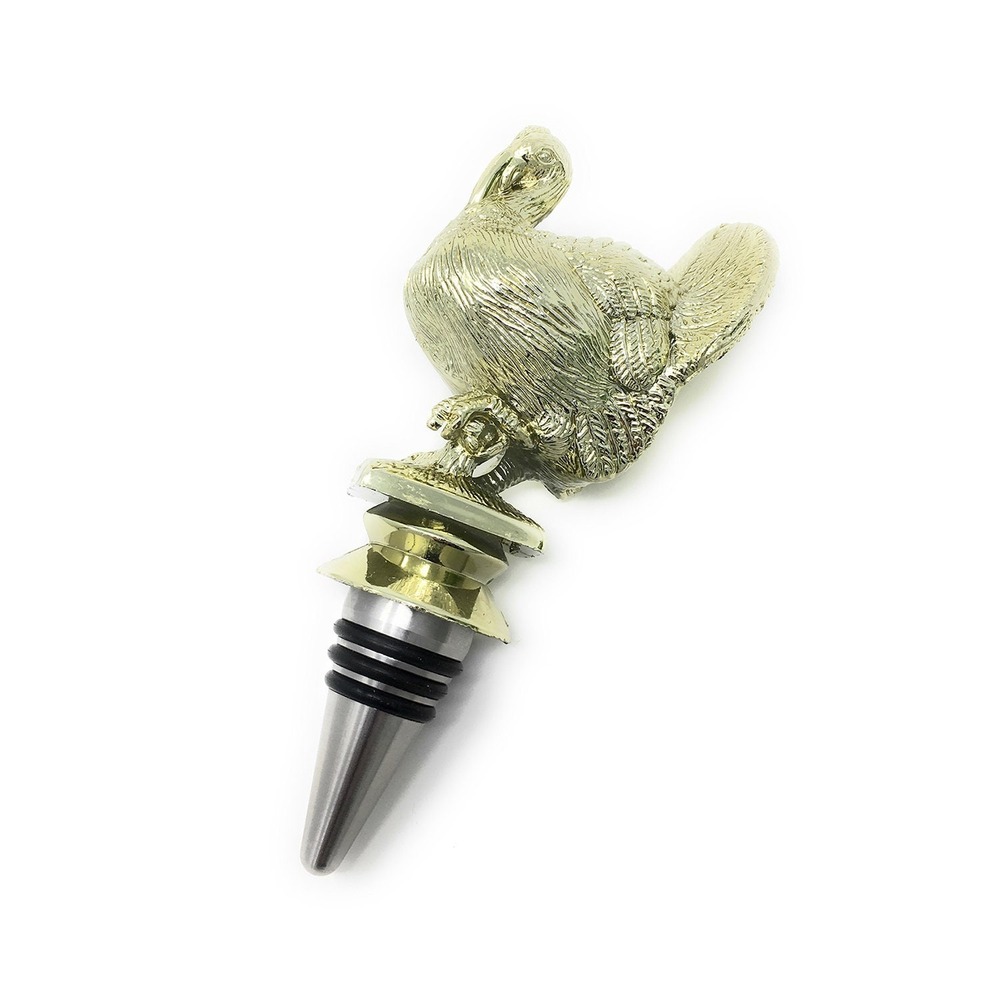 Handmade Bottle Stopper made from Repurposed Turkey Trophy